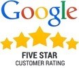 google five star review rating